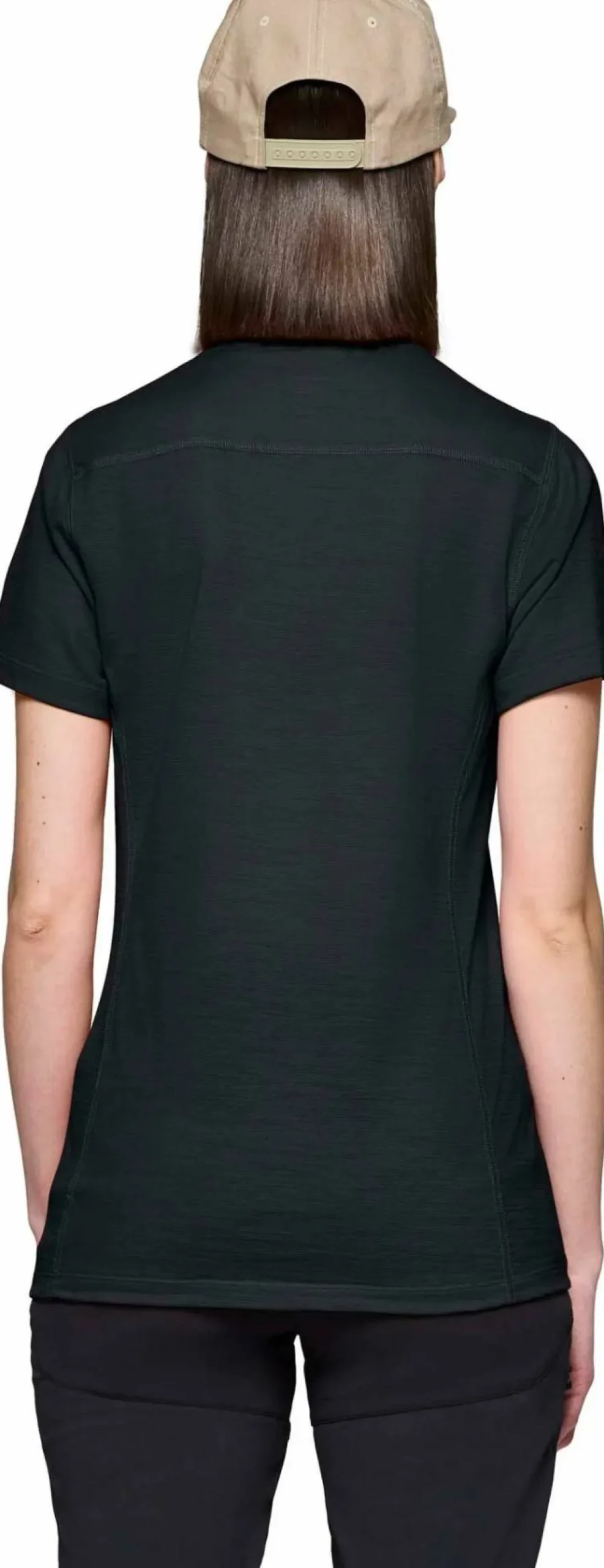 Norrøna Women's Falketind EqualiserUll T-shirt Caviar Black