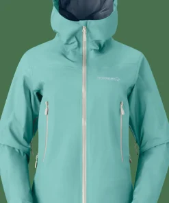 Norrøna Women's Falketind GORE-TEX Jacket Malachite Green Hot