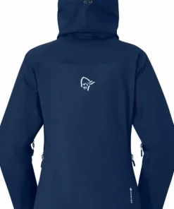 Discount Women's Falketind GORE-TEX Jacket Blue Gore-Tex