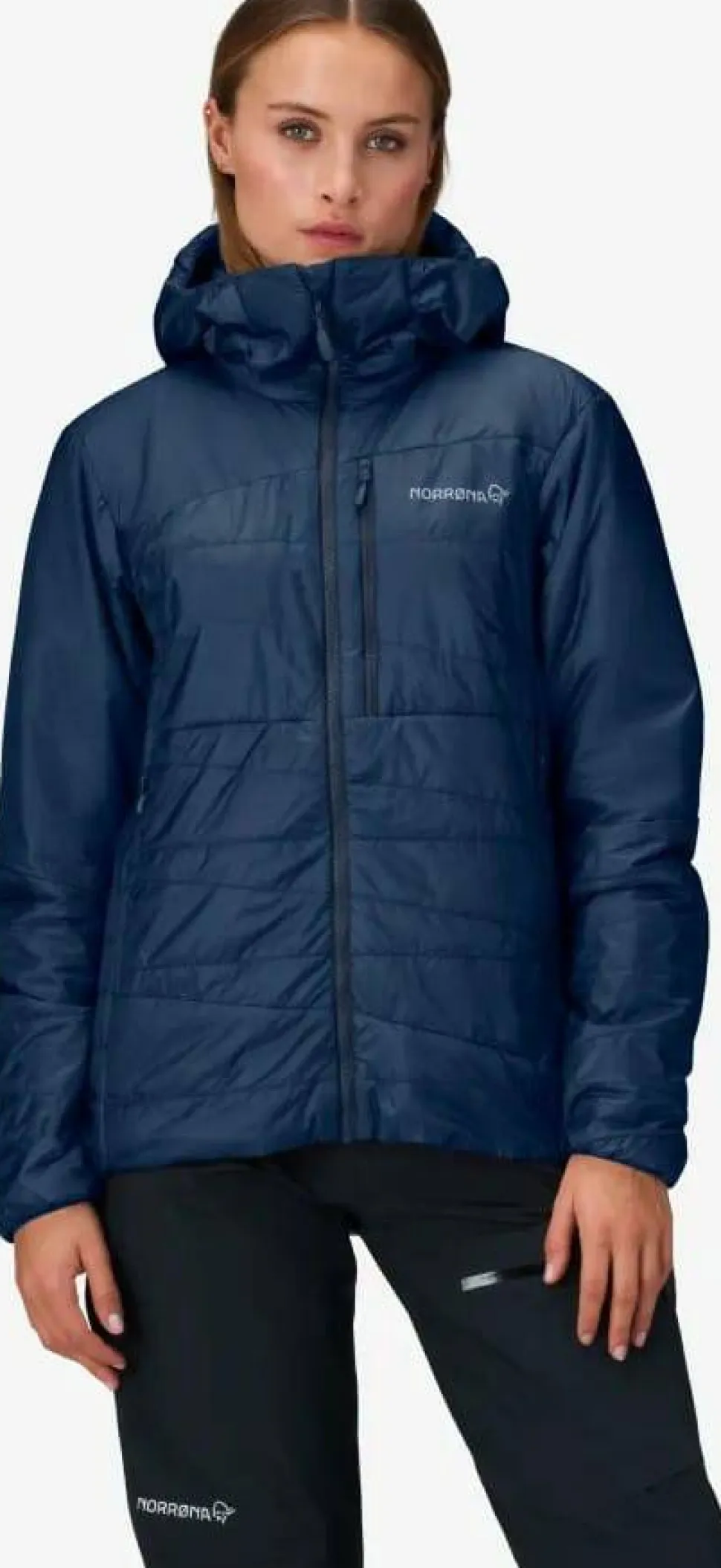 Norrøna Women's Falketind Thermo40 Hood Indigo Night