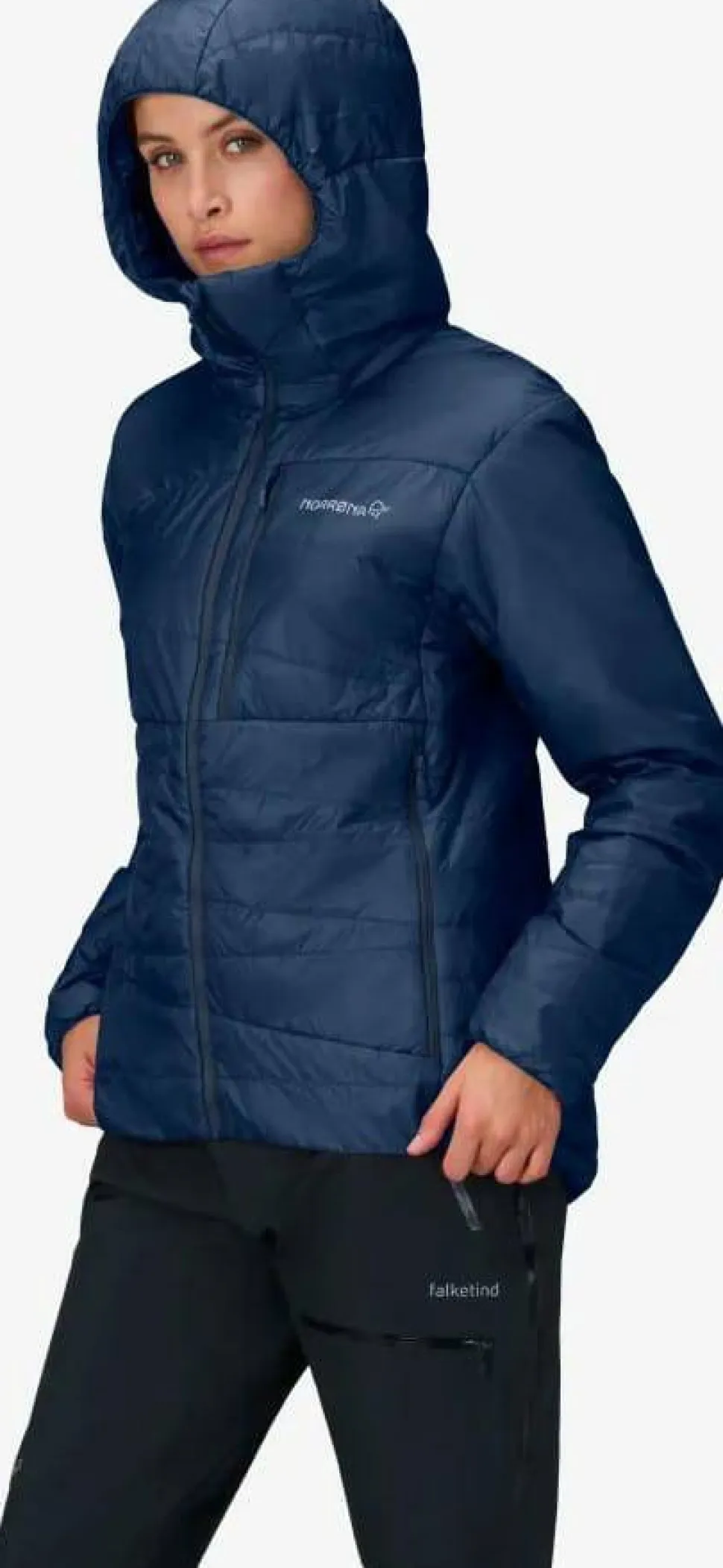 Norrøna Women's Falketind Thermo40 Hood Indigo Night