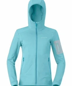 Norrøna Women's Falketind Warm Stretch Hood Brittany Blue