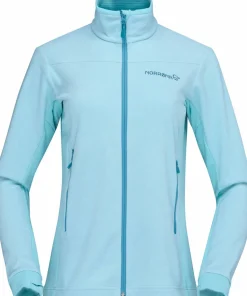 Norrøna Women's Falketind Warm2 Jacket Aqua Haze