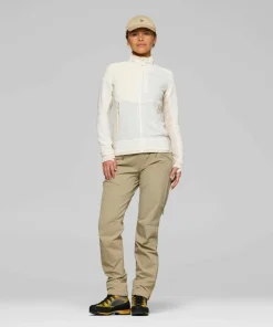 Norrøna Women's Falketind Warm1 Active Jacket Snow White/Oatmeal Hot