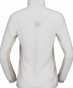 Norrøna Women's Falketind Warm1 Active Jacket Snow White/Oatmeal Hot