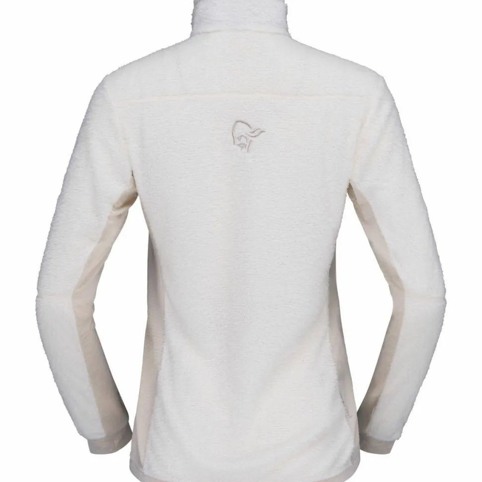 Norrøna Women's Falketind Warm1 Active Jacket Snow White/Oatmeal