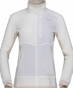 Norrøna Women's Falketind Warm1 Active Jacket Snow White/Oatmeal