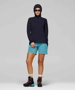Norrøna Women's Falketind Warm1 Hood Caviar Black