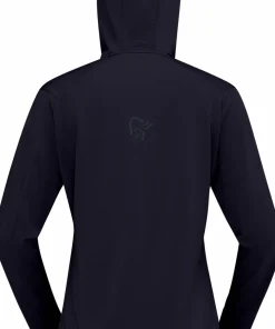 Norrøna Women's Falketind Warm1 Hood Caviar Black