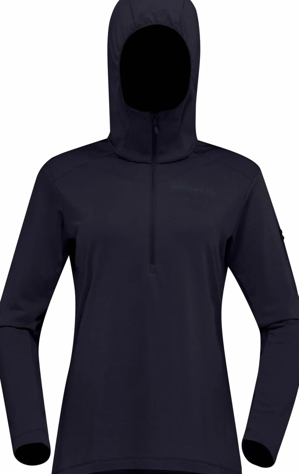 Norrøna Women's Falketind Warm1 Hood Caviar Black