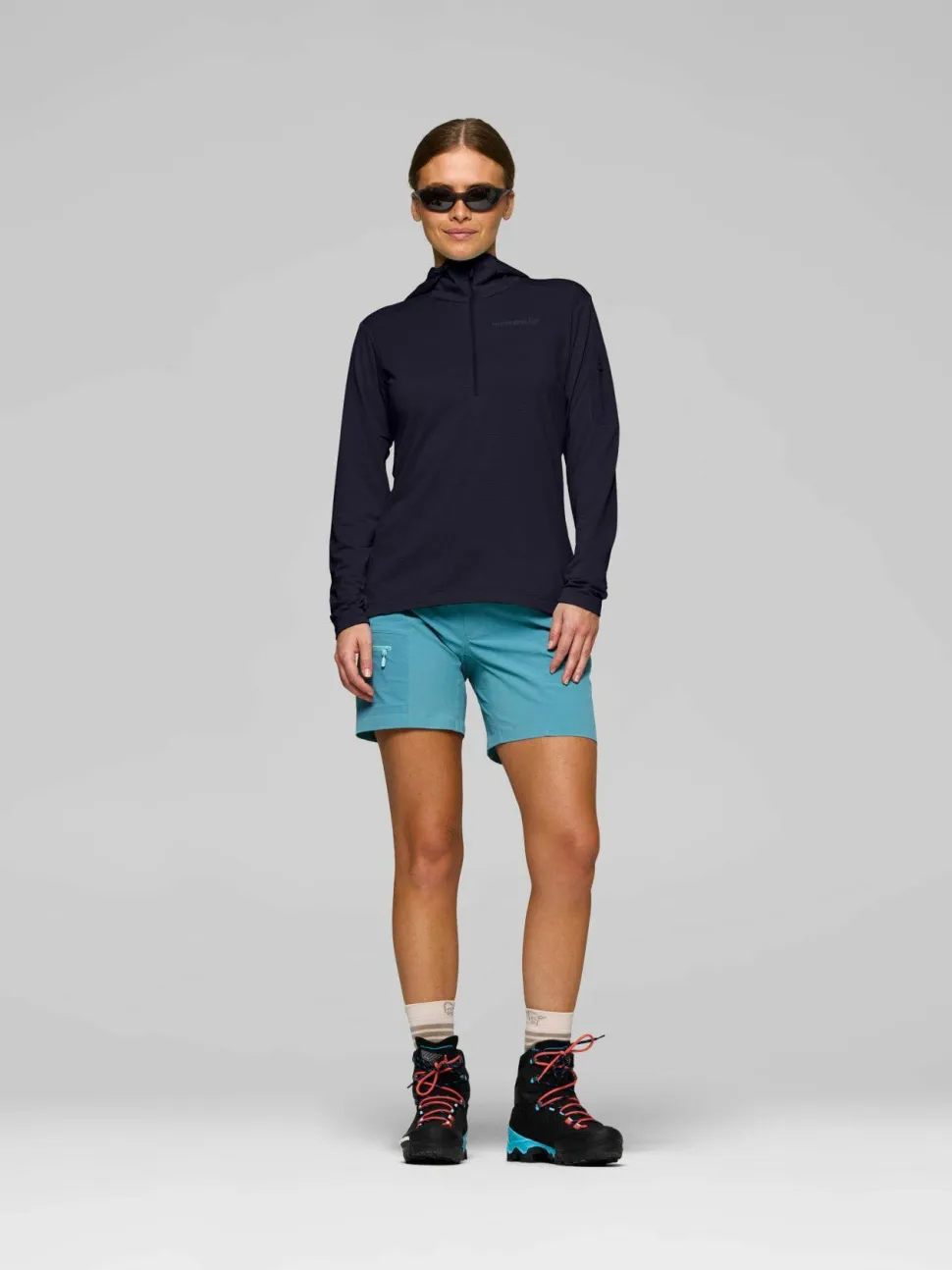 Norrøna Women's Falketind Warm1 Hood Caviar Black