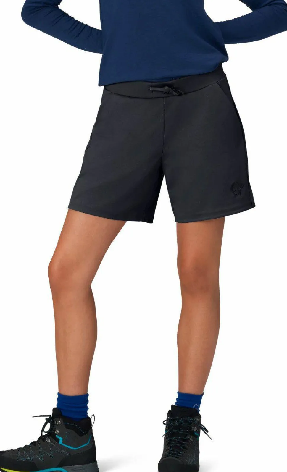 Norrøna Women's Falketind Warm Stretch Shorts Caviar Black