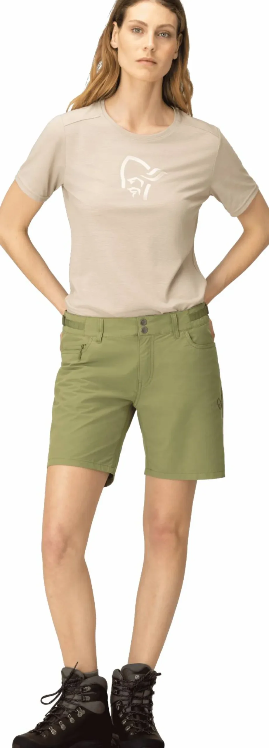 Sale Women's Femund Cotton Shorts Damshorts
