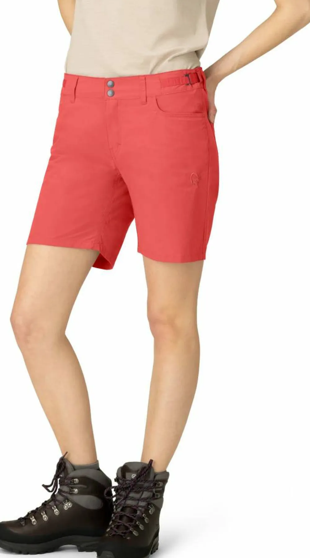 Norrøna Women's Femund Cotton Shorts Paprika