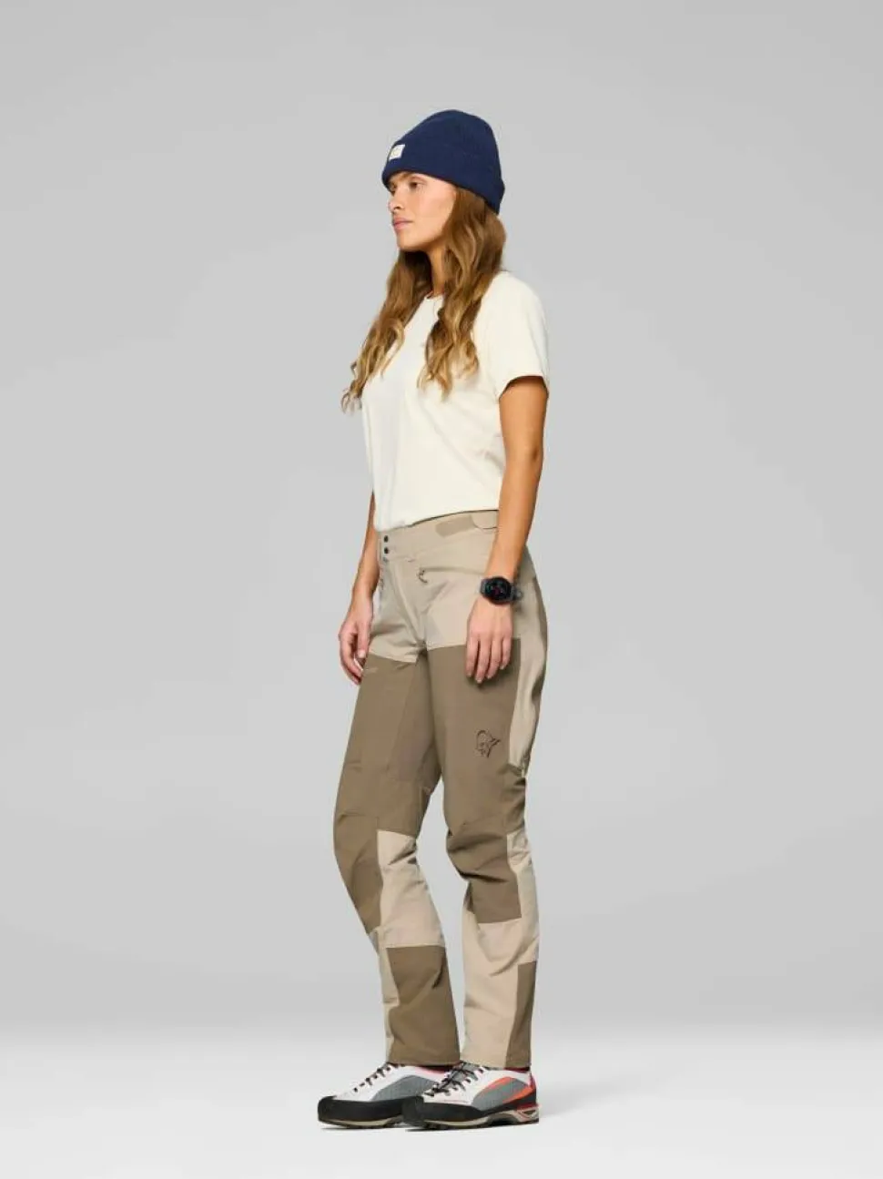 Norrøna Women's Femund Cotton Flex1 Light Pants Winter Twig/Bungee Cord
