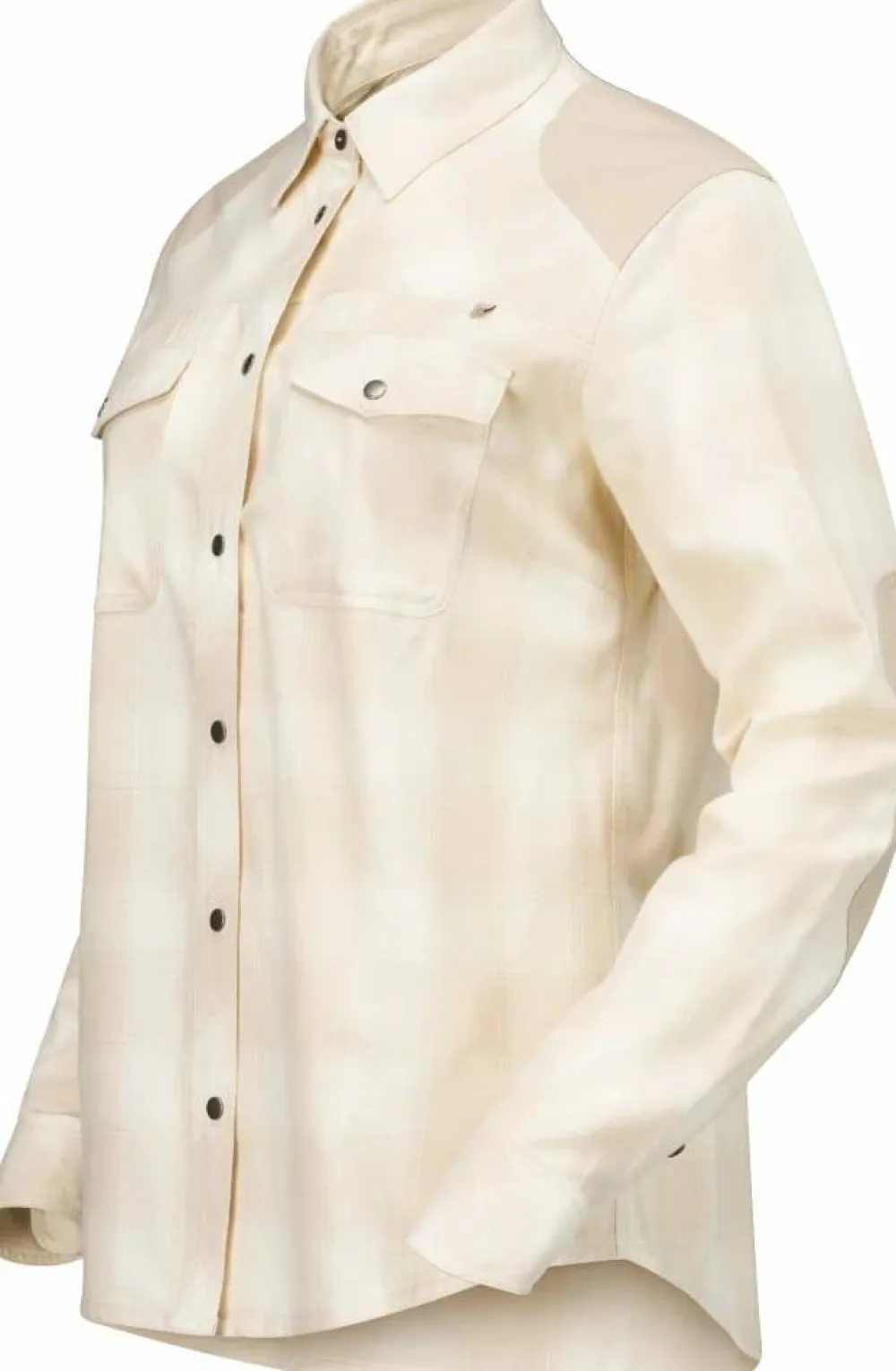 Norrøna Women's Femund Flannel Shirt Snow White New