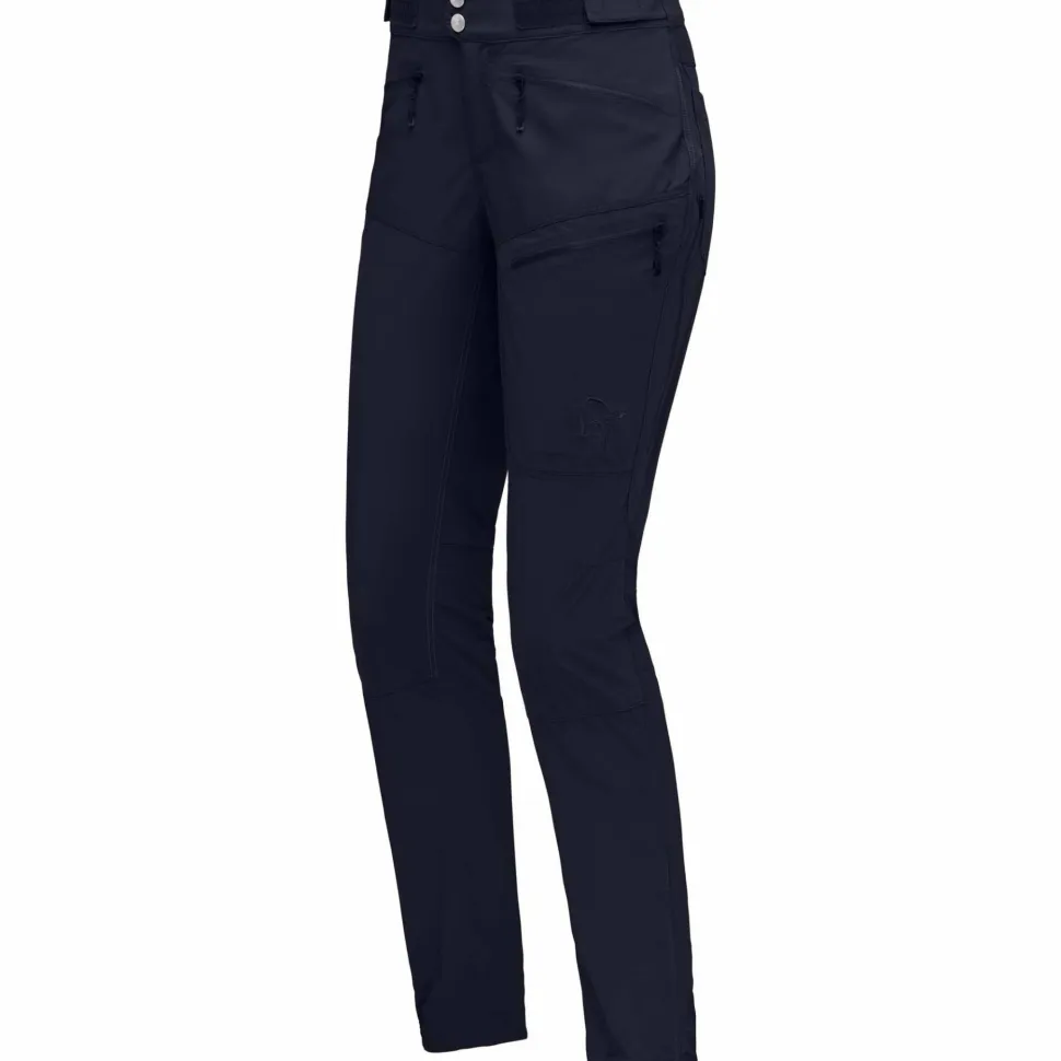 Norrøna Womens' Femund Flex1 Lightweight Pants Caviar Black