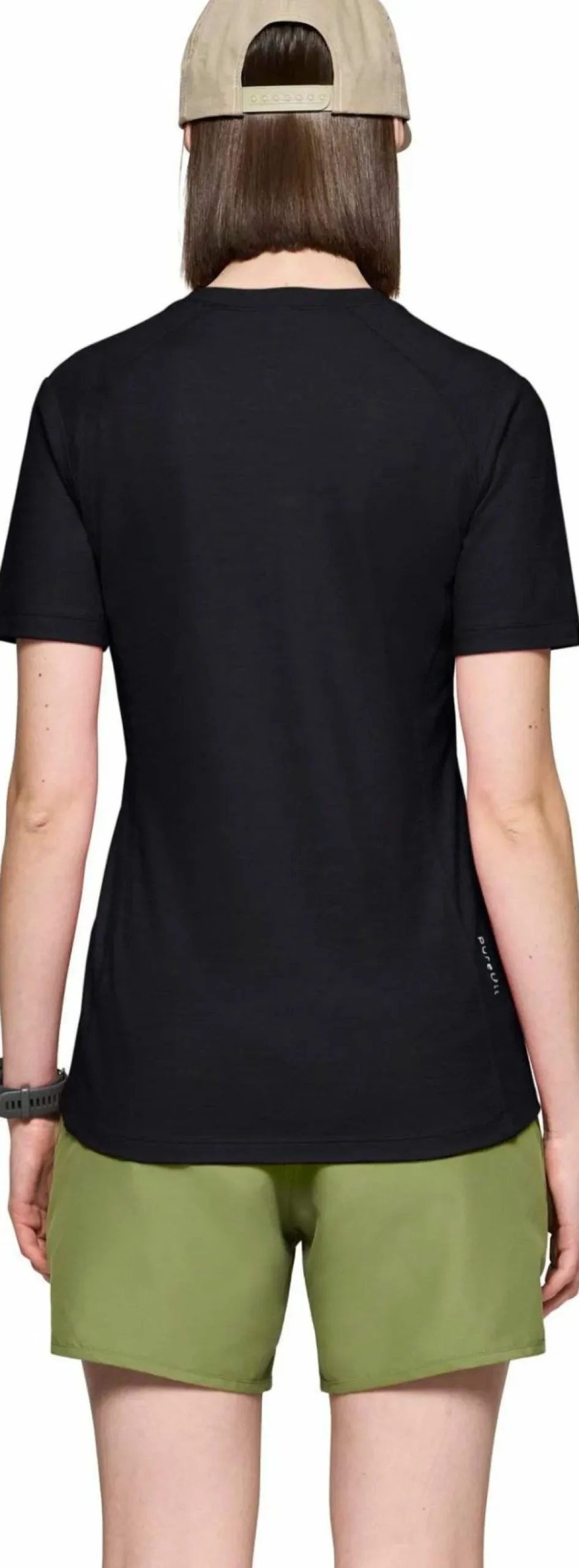 Norrøna Women's Femund PureUll T-Shirt Caviar Black