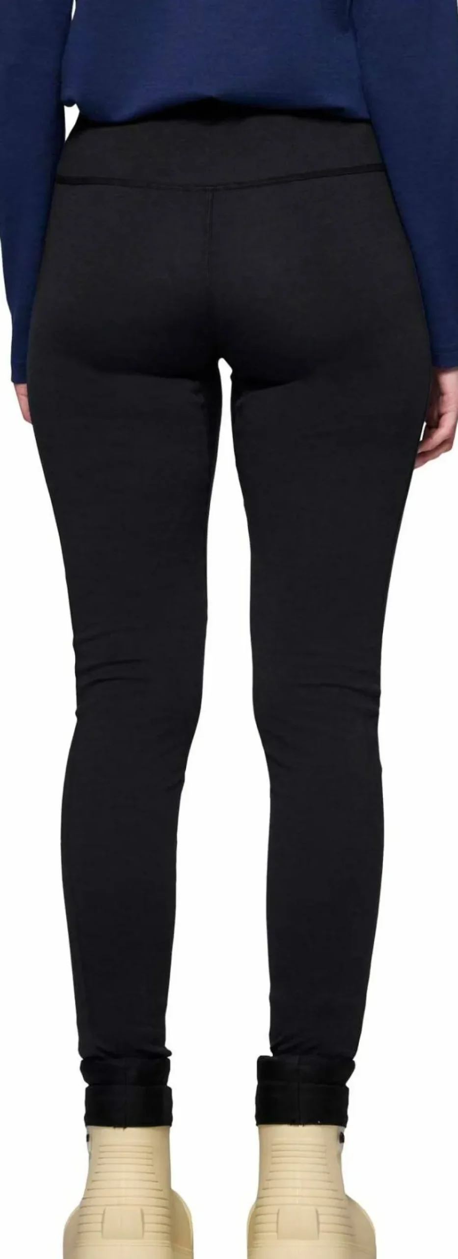 Norrøna Women's Femund PureUll Longs Caviar Black