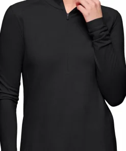 Hot Women's Femund PureUll Zip Neck Underställ Dam