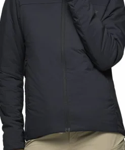 Norrøna Womens' Femund Thermo60 Zip Hood Caviar Black