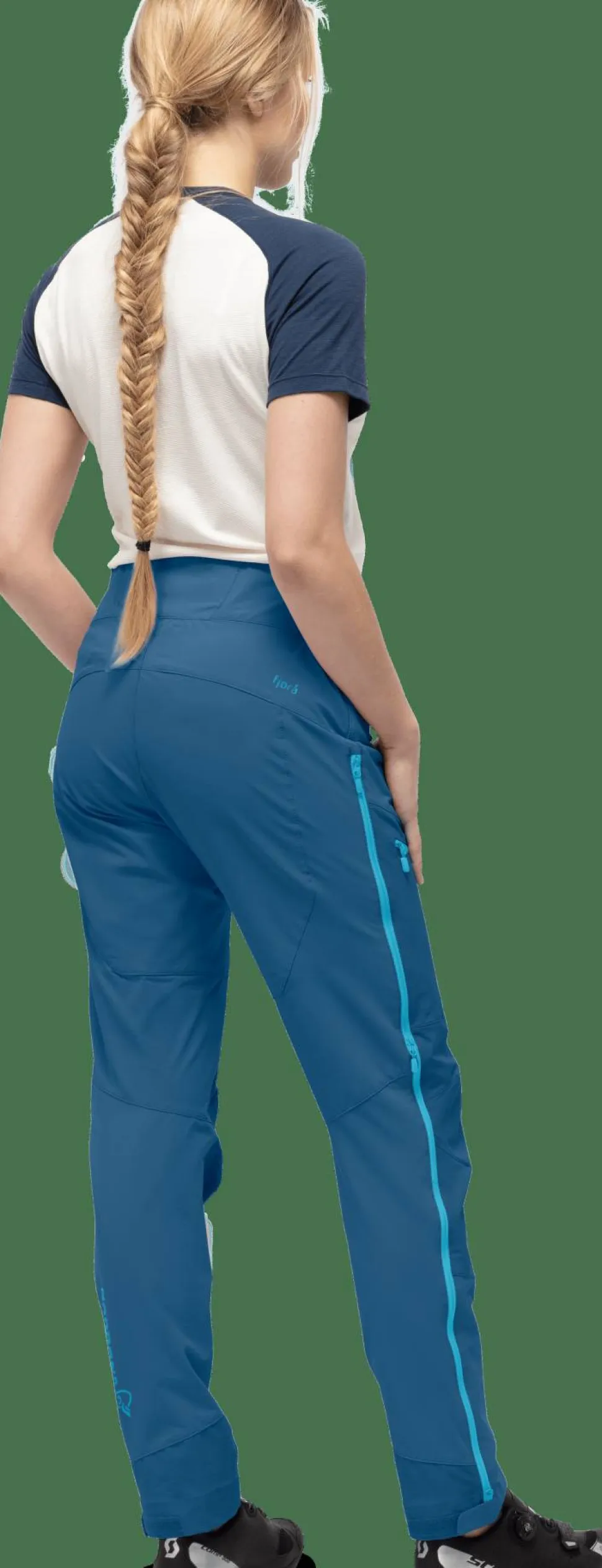 Norrøna Women's Fjørå Flex1 Pants Mykonos Blue