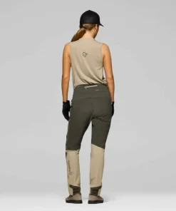 Norrøna Women's Fjørå Flex1 Pants Beluga/Winter Twig
