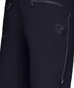 Norrøna Women's Fjørå Flex1 Shorts Caviar Black Online