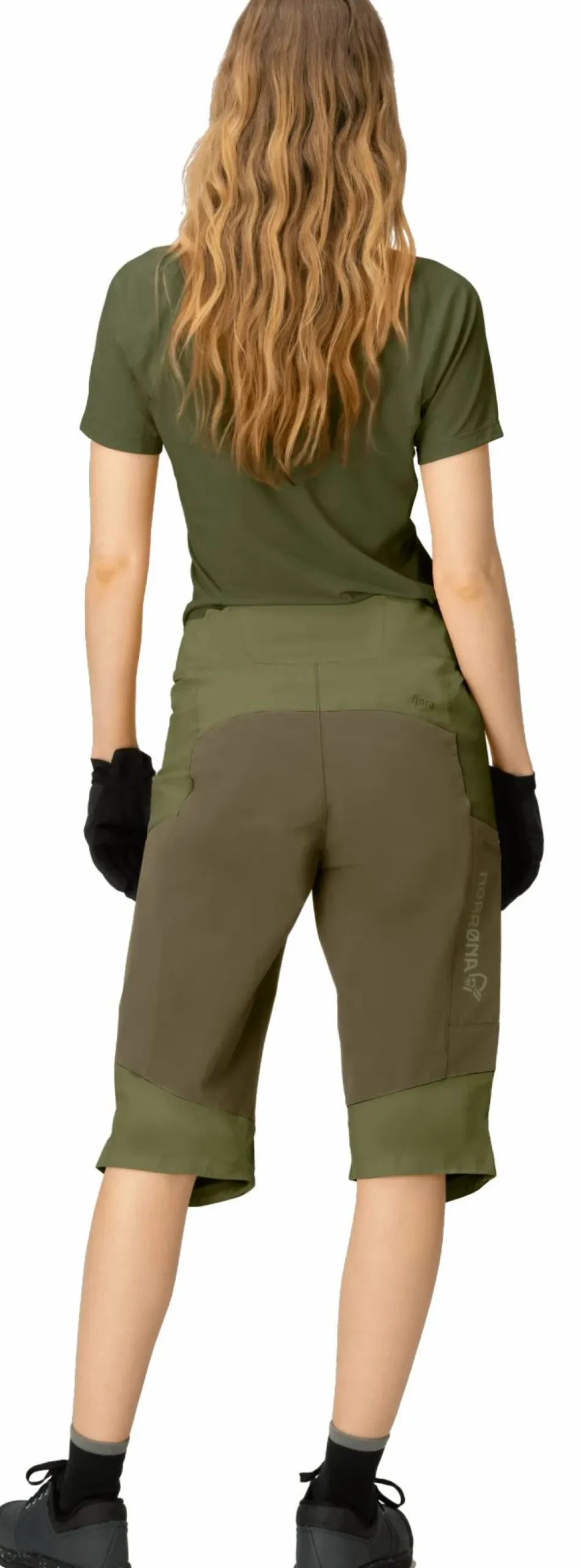 Norrøna Women's Fjørå Flex1 Shorts Loden Green