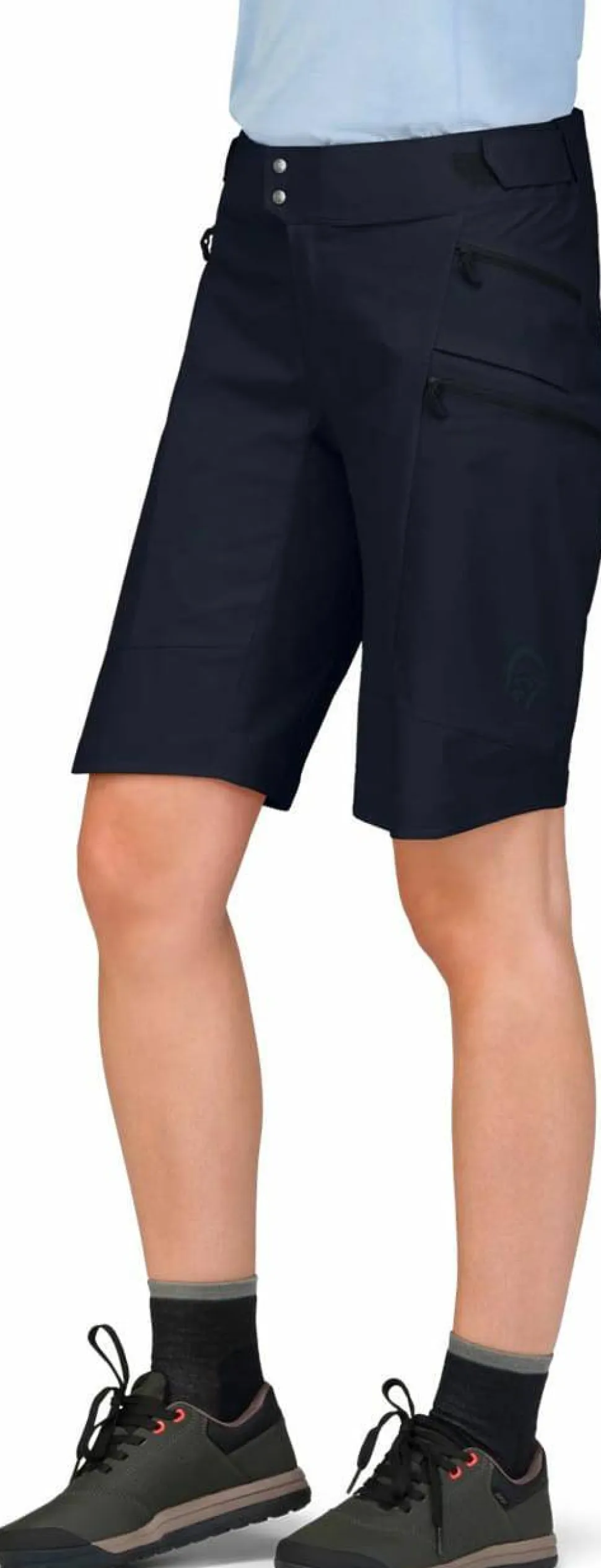 Norrøna Women's Fjørå Flex1 Tech Shorts Caviar