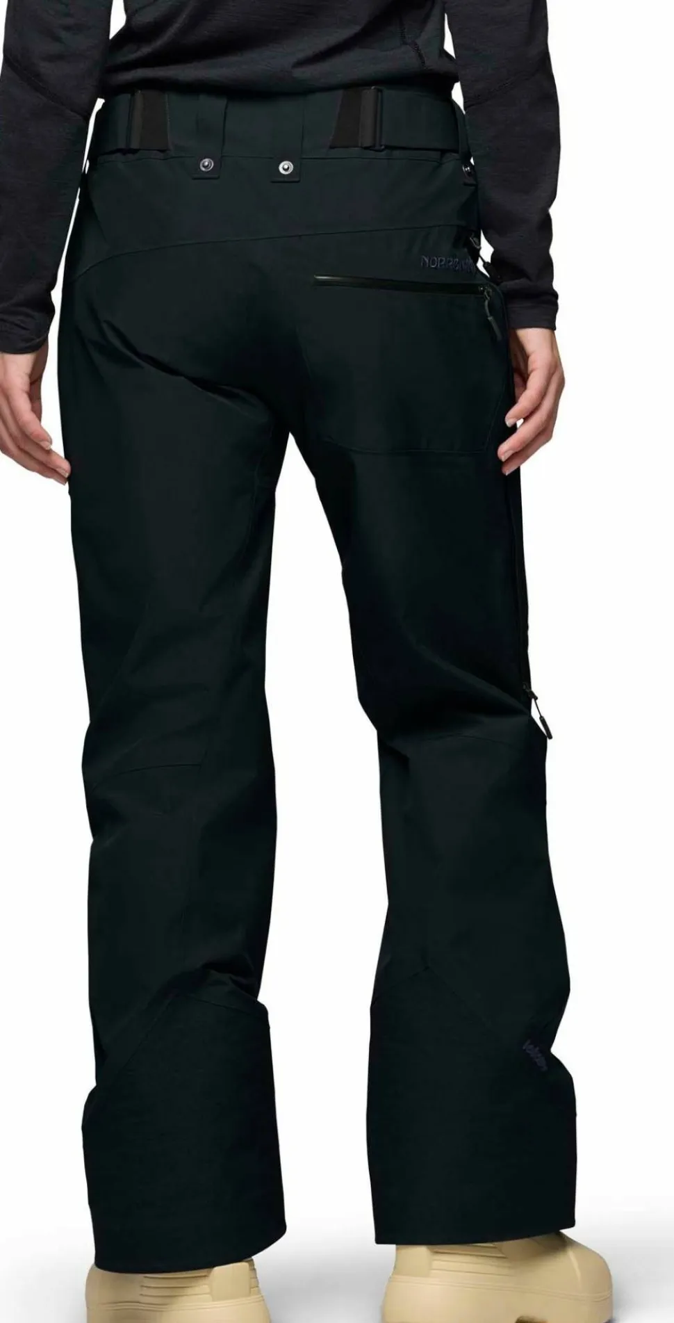 Norrøna Women's Lofoten GORE-TEX Insulated Short Pants Caviar Black