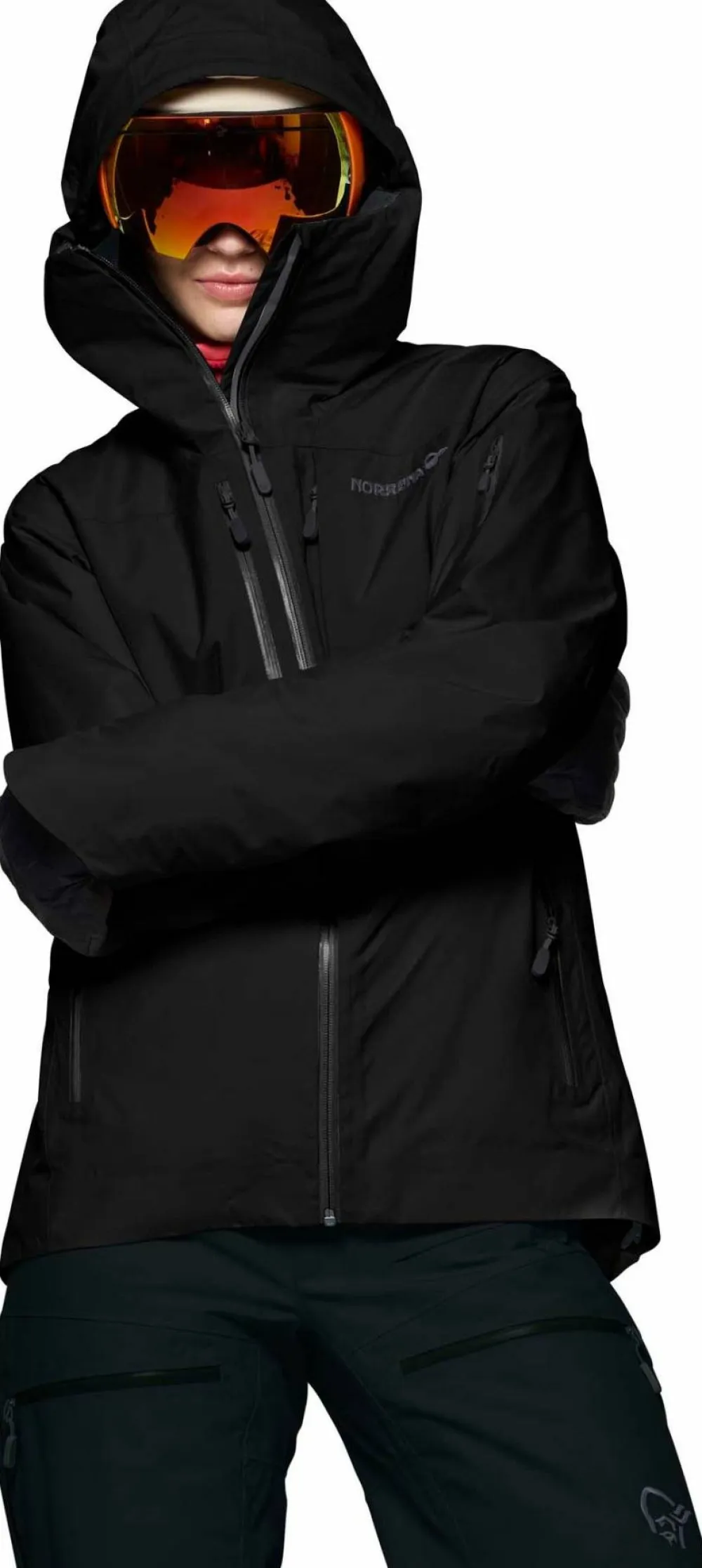 Norrøna Women's Lofoten GORE-TEX Insulated Jacket Caviar Clearance