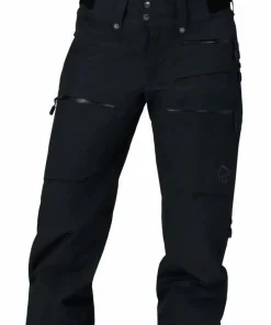Norrøna Women's Lofoten GORE-TEX Insulated Pants Caviar Hot