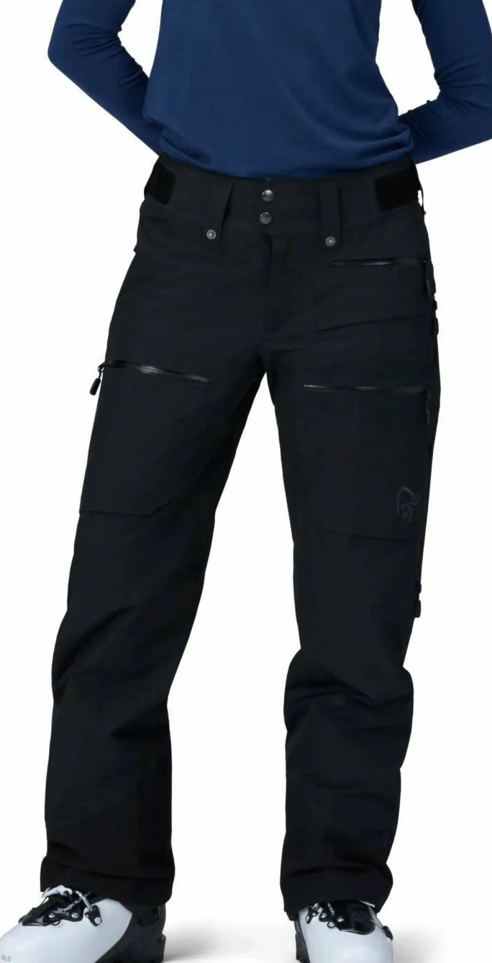 Norrøna Women's Lofoten GORE-TEX Insulated Pants Caviar Hot