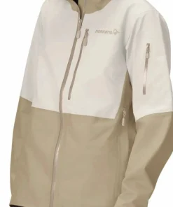 Norrøna Women's Lofoten GORE-TEX Jacket Oatmeal Hot