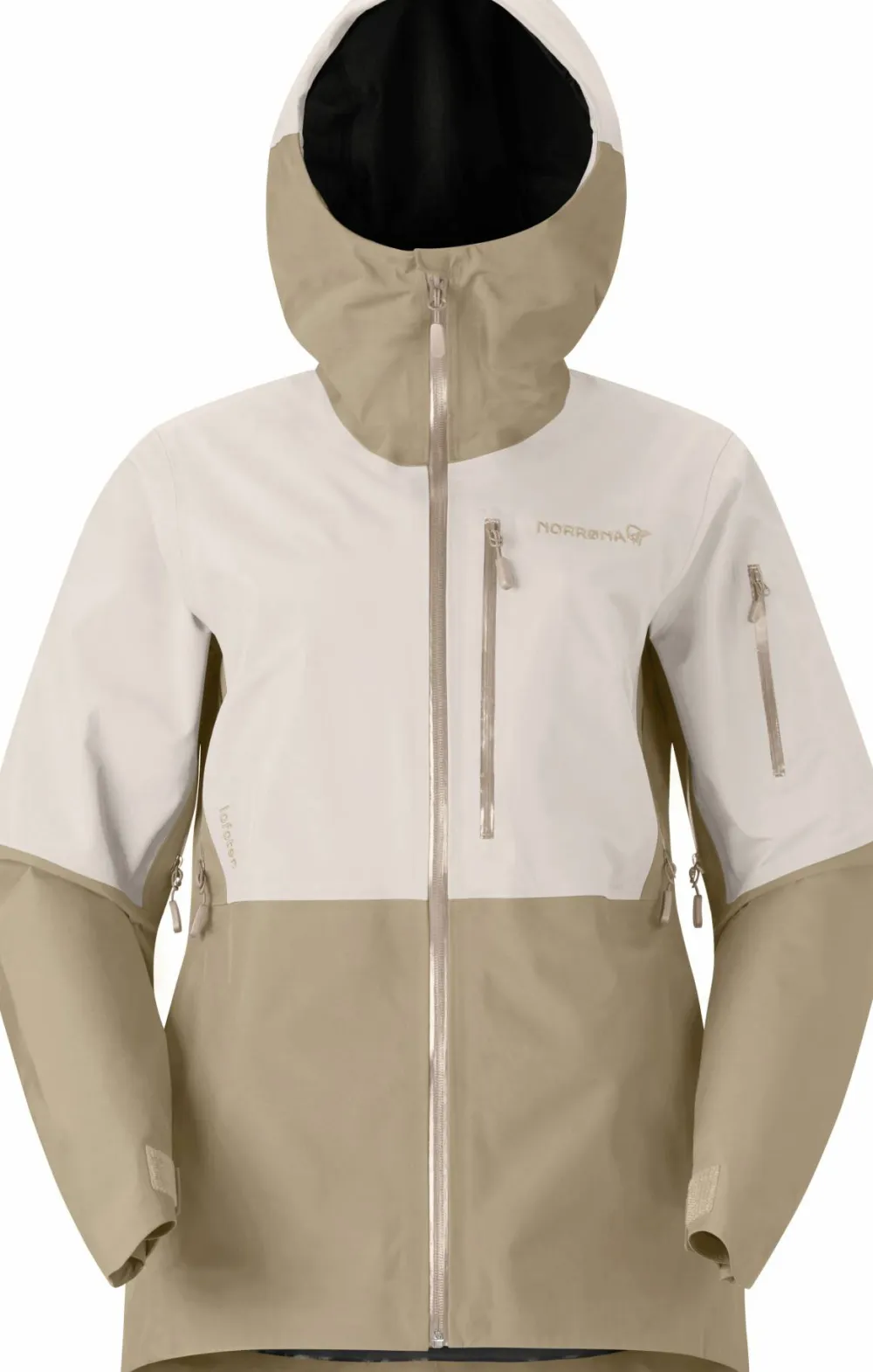 Norrøna Women's Lofoten GORE-TEX Jacket Oatmeal Hot