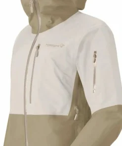 Norrøna Women's Lofoten GORE-TEX Jacket Oatmeal Hot