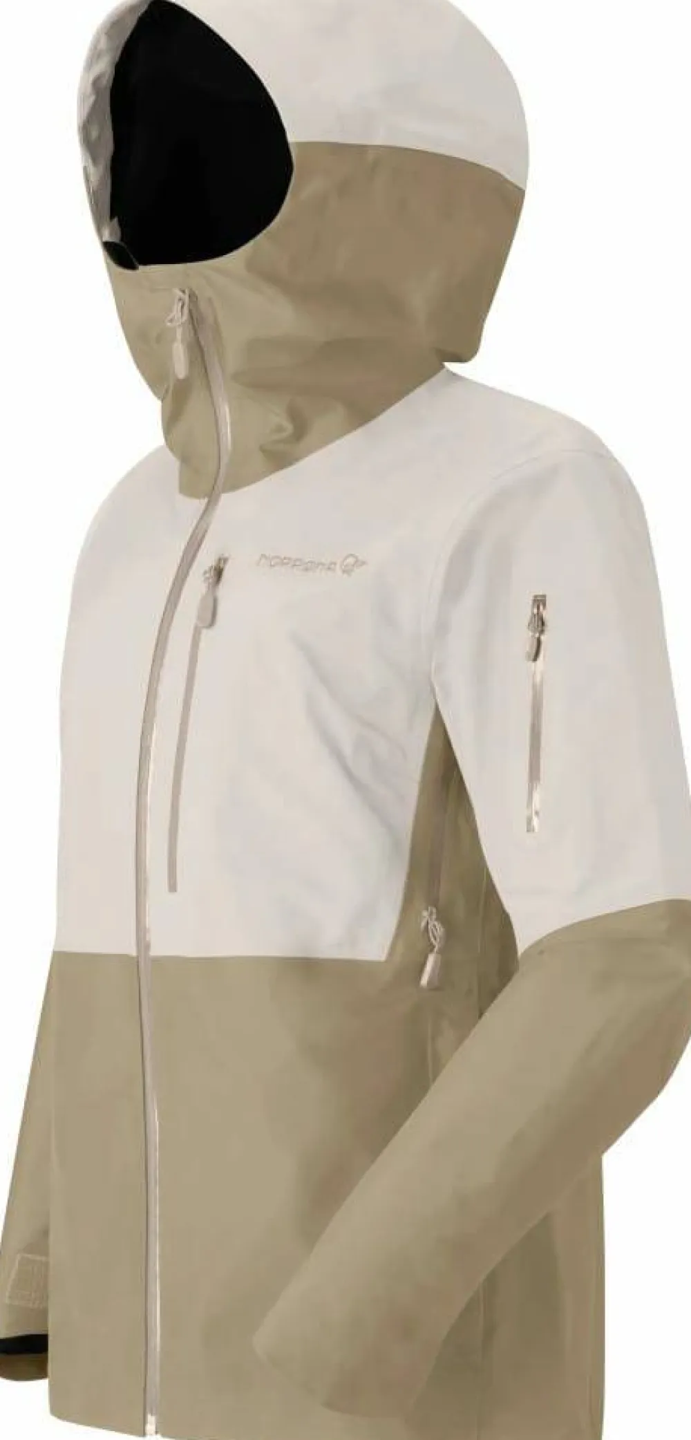 Norrøna Women's Lofoten GORE-TEX Jacket Oatmeal Hot