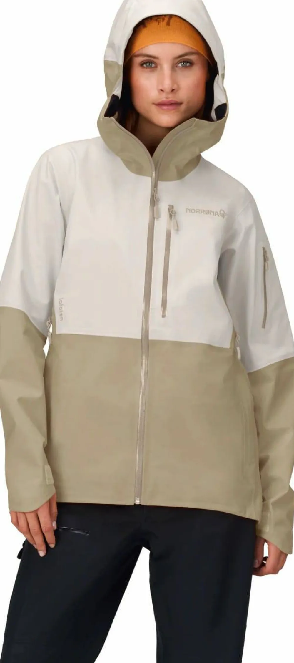 Norrøna Women's Lofoten GORE-TEX Jacket Oatmeal Hot