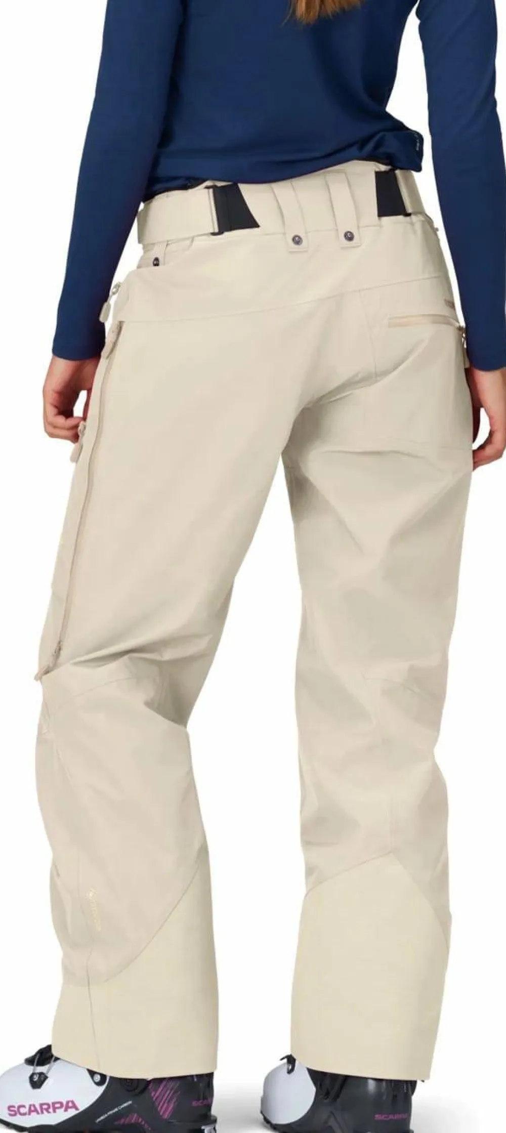 Norrøna Women's Lofoten GORE-TEX Insulated Pants Oatmeal Clearance