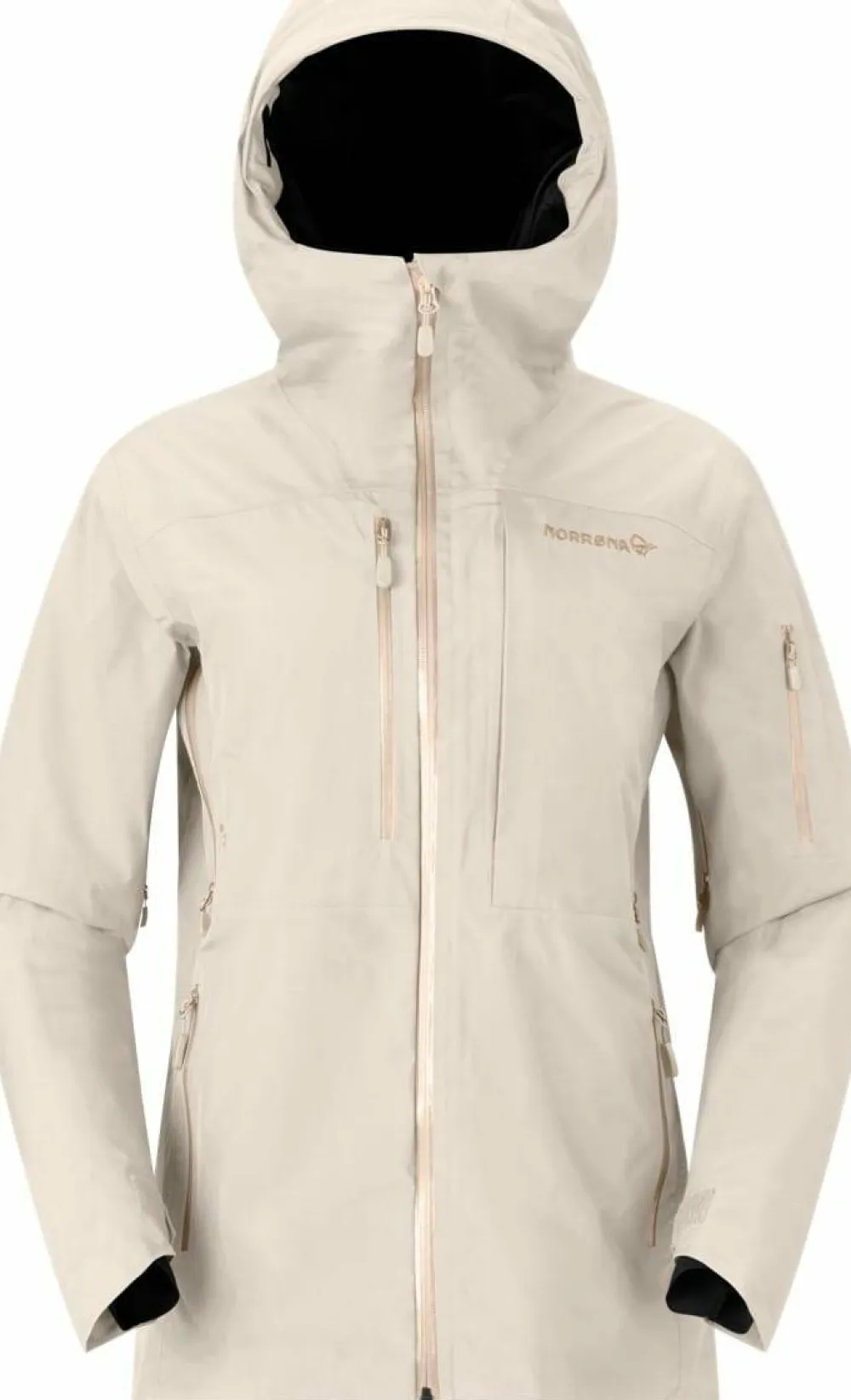 Norrøna Women's Lofoten GORE-TEX Insulated Jacket Oatmeal Outlet