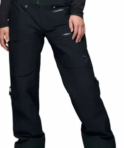 Norrøna Women's Lofoten GORE-TEX Insulated Short Pants Caviar Black Discount