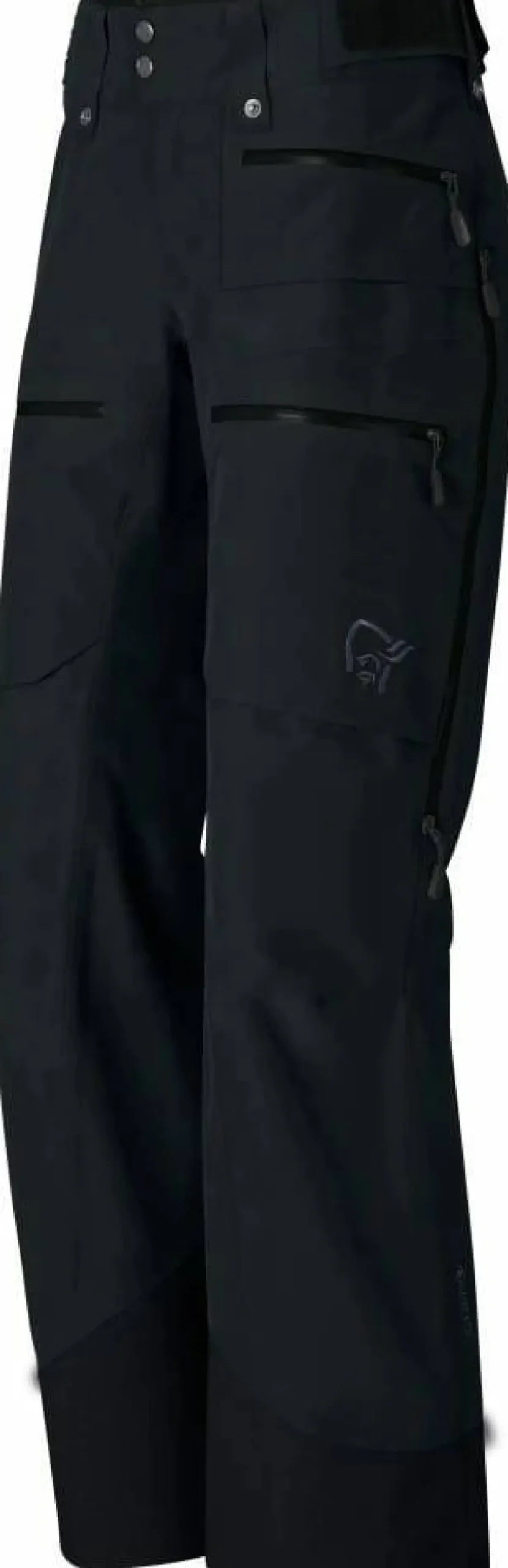 Norrøna Women's Lofoten GORE-TEX Insulated Short Pants Caviar Black Discount