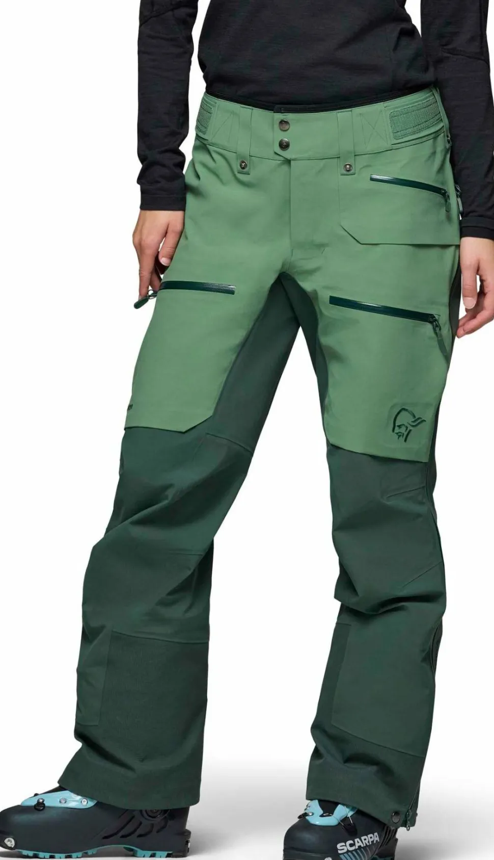 Norrøna Women's Lofoten GORE-TEX Pro Pants Dark Ivy