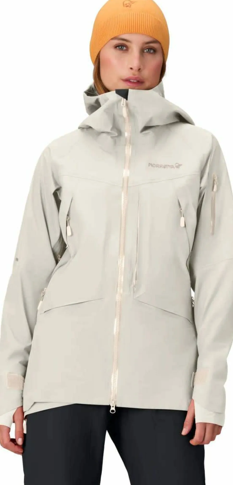 Norrøna Women's Møre GORE-TEX Jacket Oatmeal