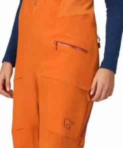 Norrøna Women's Møre GORE-TEX Salopette Gold Flame