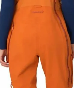Norrøna Women's Møre GORE-TEX Salopette Gold Flame