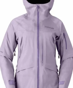Norrøna Women's Møre GORE-TEX Jacket Purple Sage Clearance