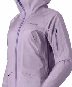 Norrøna Women's Møre GORE-TEX Jacket Purple Sage Clearance