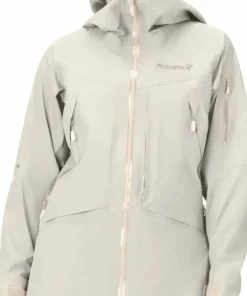 Norrøna Women's Møre GORE-TEX Jacket Oatmeal Online